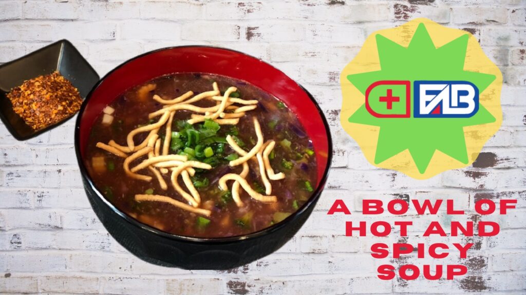 A Bowl of Hot and Spicy Soup